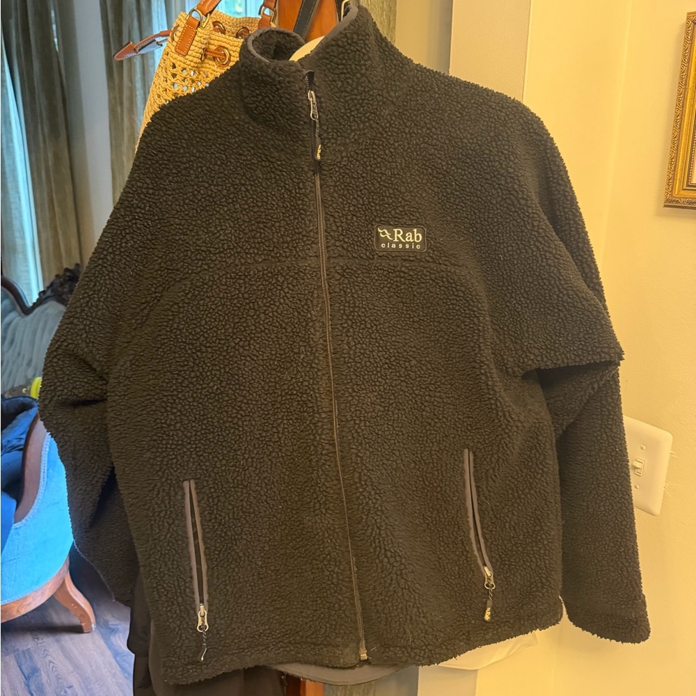 Rab Men's Black Fleece Jacket